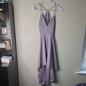 Windsor Lilac High Low Dress